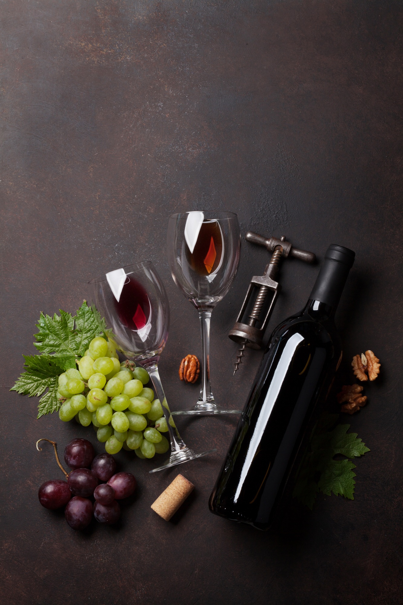 Wine and grape